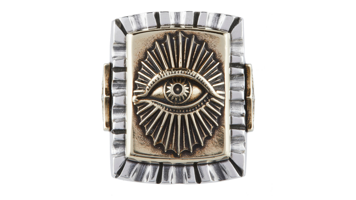 LHN Jewelryアメリカ製 真鍮製 All Seeing Eye ネックレス All Seeing Eye Souvenir Necklace – LHN Jewelry