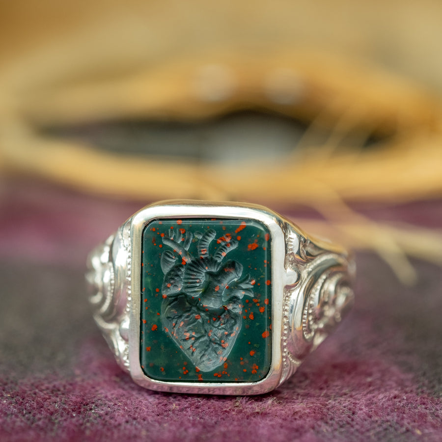 Anatomical Heart Ring - One of a Kind