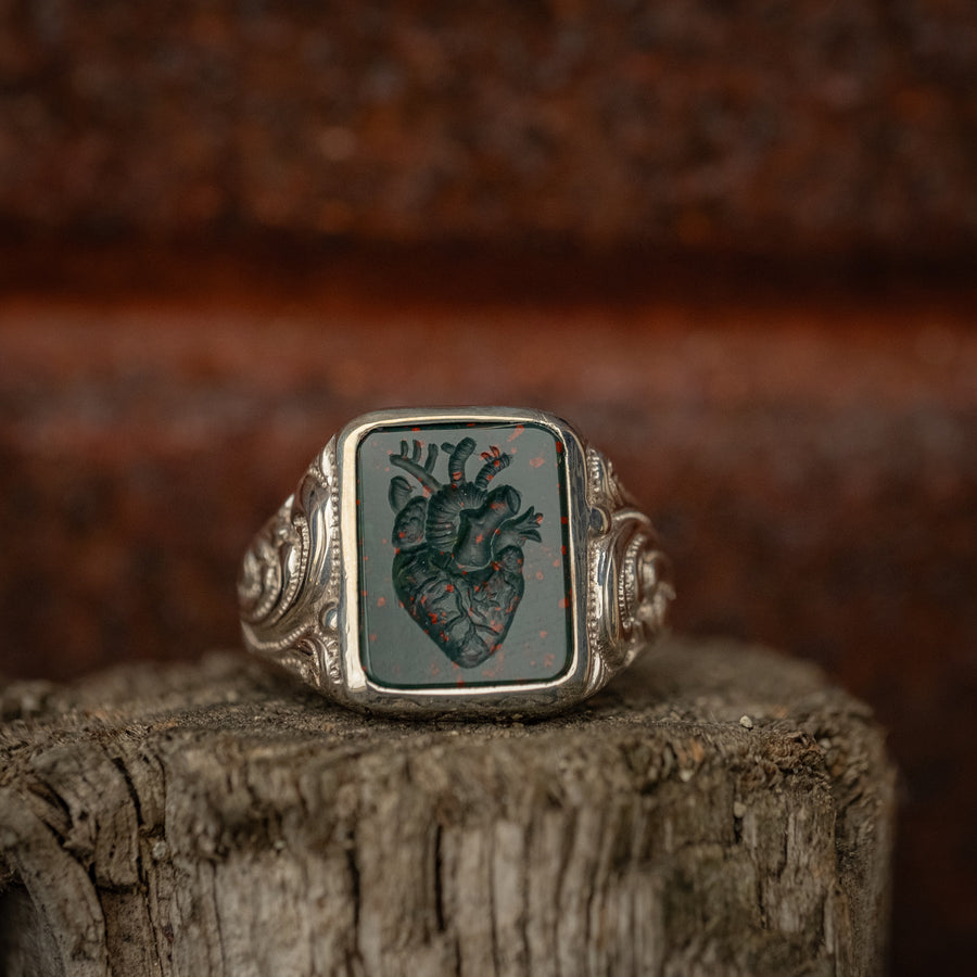 Anatomical Heart Ring - One of a Kind