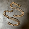 Load image into Gallery viewer, Classic ID Bracelet - Custom Stamped