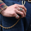 Load image into Gallery viewer, Skull Aztec Ring