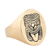 Load image into Gallery viewer, Tiki God Signet Ring