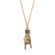 Load image into Gallery viewer, Hand Horn Necklace