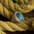 Load image into Gallery viewer, Amor Ring ~ Turquoise Gemstone
