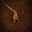 Load image into Gallery viewer, Hand Horn Necklace