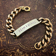 Load image into Gallery viewer, Classic ID Bracelet - Custom Stamped