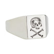 Load image into Gallery viewer, Skull & Crossbones Signet Ring