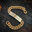 Load image into Gallery viewer, Classic ID Bracelet - Custom Stamped