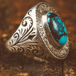 Load image into Gallery viewer, Amor Ring ~ Turquoise Gemstone