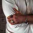 Load image into Gallery viewer, Compass Aztec Ring