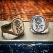 Load image into Gallery viewer, Rose Signet Ring
