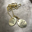 Load image into Gallery viewer, Dog Tags - Custom Stamped