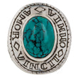 Load image into Gallery viewer, Amor Ring ~ Turquoise Gemstone