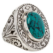 Load image into Gallery viewer, Amor Ring ~ Turquoise Gemstone