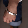 Load image into Gallery viewer, Silver Classic ID Bracelet
