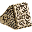 Load image into Gallery viewer, My Heart And Eye Until I Die ~ Ring