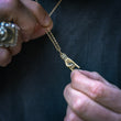 Load image into Gallery viewer, Hand Horn Necklace
