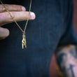 Load image into Gallery viewer, Hand Horn Necklace