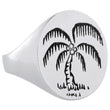 Load image into Gallery viewer, Palm Tree Signet Ring