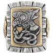 Load image into Gallery viewer, Eagle & Snake Souvenir Ring
