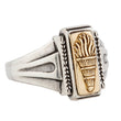 Load image into Gallery viewer, Liberty Torch Ring - Mixed Metals