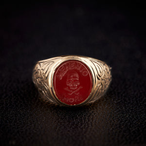 Memento Mori Signet Ring - One of a Kind
