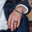 Load image into Gallery viewer, Silver Classic ID Bracelet
