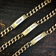 Load image into Gallery viewer, Classic ID Bracelet - Custom Stamped