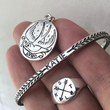 Load image into Gallery viewer, Pantheon Cuff - Custom Stamped