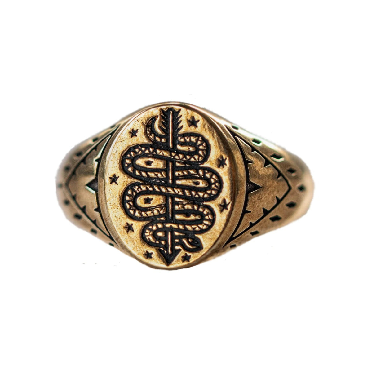 Serpent & Arrow Ring – LHN Jewelry