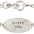 Load image into Gallery viewer, Silver Carpe Diem ID Bracelet