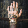 Load image into Gallery viewer, Pierced Heart Signet Ring