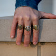 Load image into Gallery viewer, Liberty Torch Ring - Mixed Metals