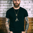 Load image into Gallery viewer, Straight Razor Necklace
