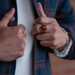 Load image into Gallery viewer, Volcano Tiki Ring