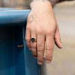 Load image into Gallery viewer, Skull &amp; Cross Bones Intaglio Ring

