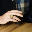 Load image into Gallery viewer, Swallow Signet Ring - Custom Stamped
