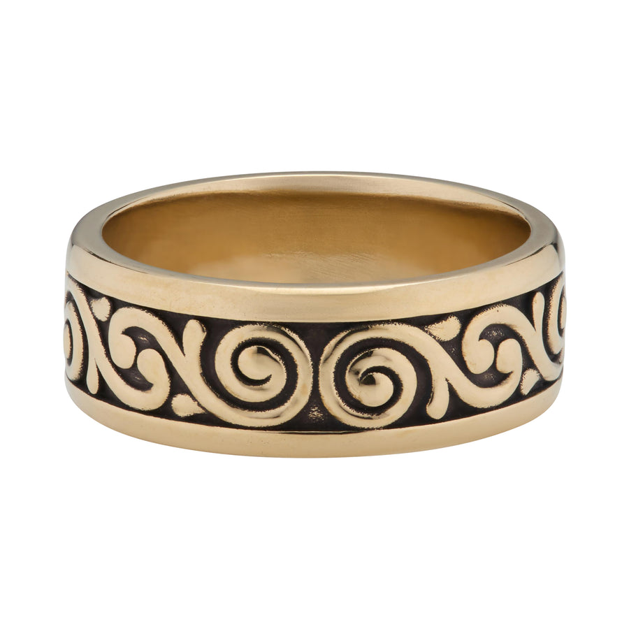 Scroll Band Ring