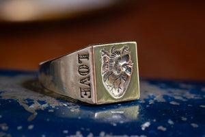 Anatomical Heart Ring