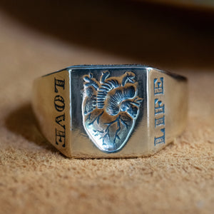 Anatomical Heart Ring