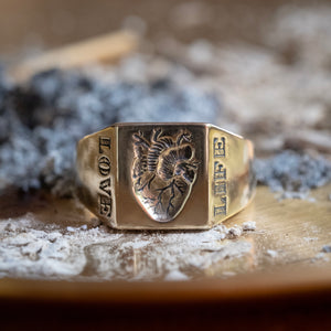 Anatomical Heart Ring