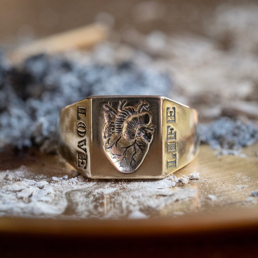 Anatomical Heart Ring