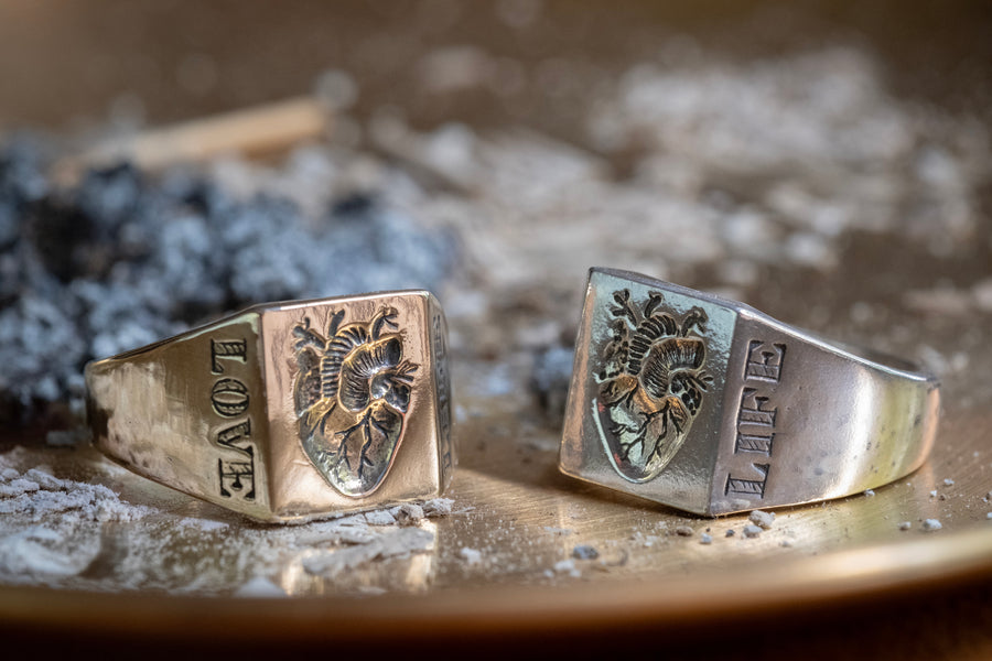 Anatomical Heart Ring