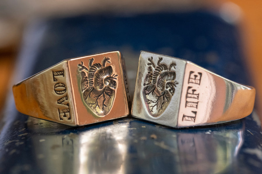 Anatomical Heart Ring