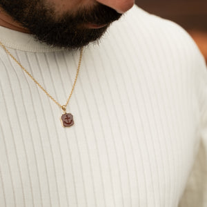 Anchor Intaglio Necklace - One of a Kind