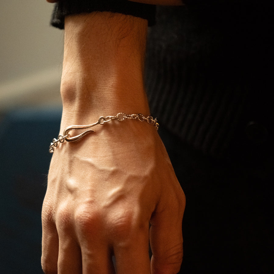 Hook & Rope Chain Bracelet