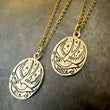 Load image into Gallery viewer, Swallow Necklace - Custom Stamped
