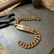 Load image into Gallery viewer, Classic ID Bracelet - Custom Stamped
