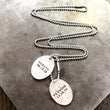 Load image into Gallery viewer, Dog Tags - Custom Stamped
