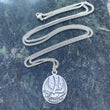 Load image into Gallery viewer, Swallow Necklace - Custom Stamped
